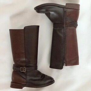 Oshkosh toddler long brown boots 9